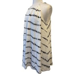 H&M Divided A-Line Stripe Halter Oversized Flowy Dress Women's M Boho Beach Sexy